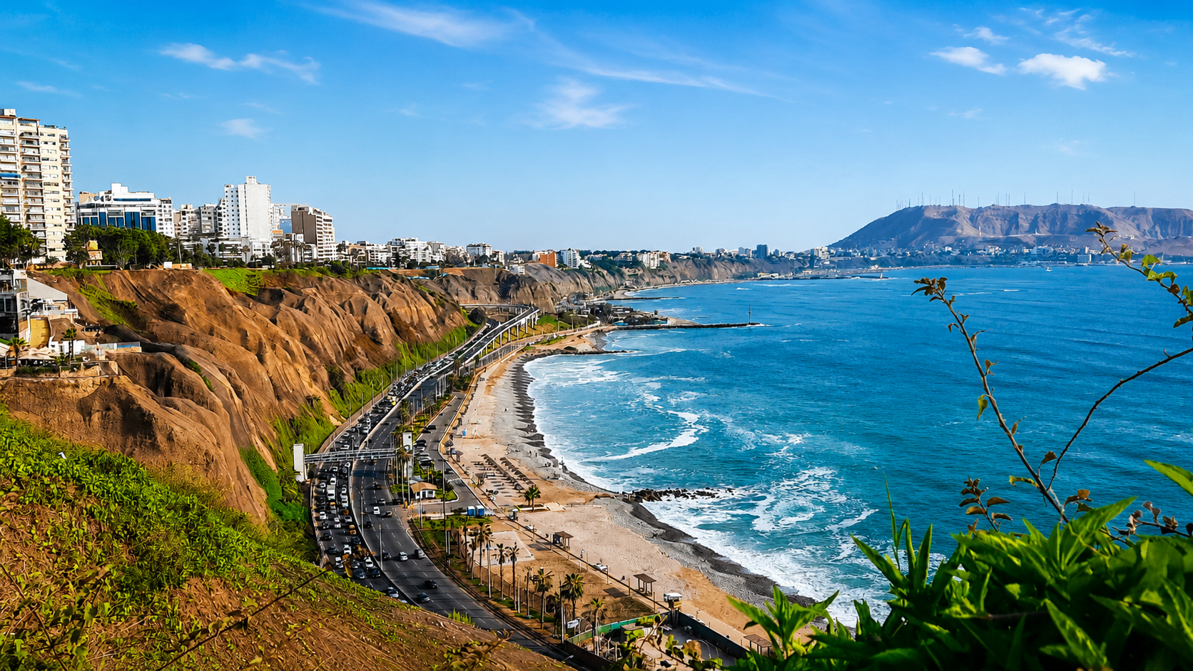 Costa Verde en Lima